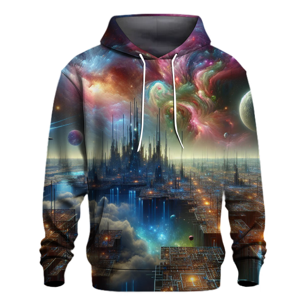 Galactic Time Traveler's Journey Hoodie