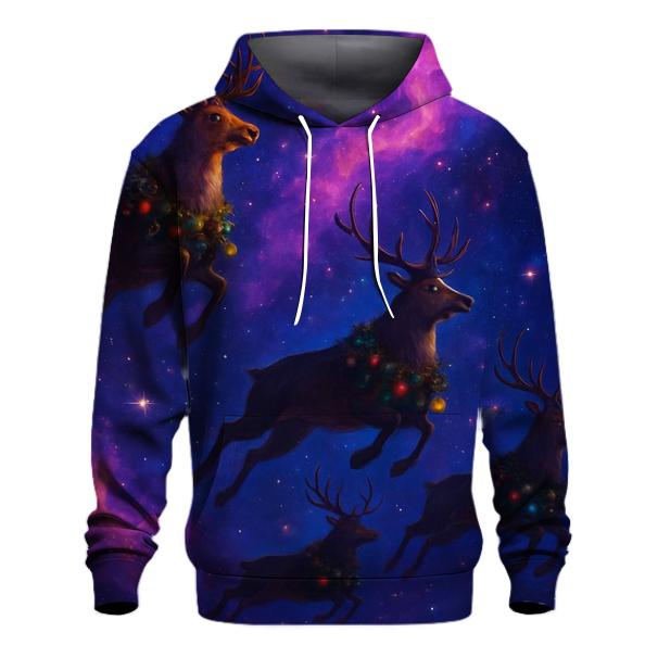Magical Reindeer Galaxy Hoodie