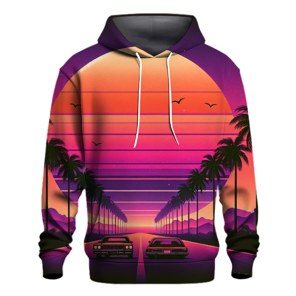 Electric Sunset Highway Hoodie