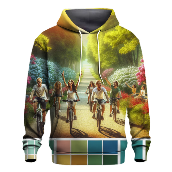 Biking - Freedom on Wheels Hoodie