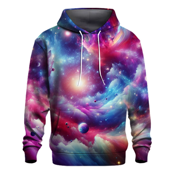 Neon Dreams Galaxy Hoodie