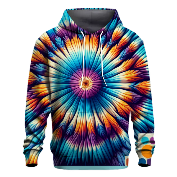 Classic Tie-Dye Burst Hoodie