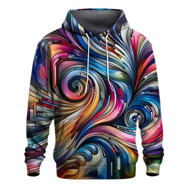 Abstract Harmony Hoodie