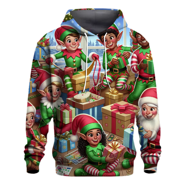 Joyful Elf Squad Hoodie