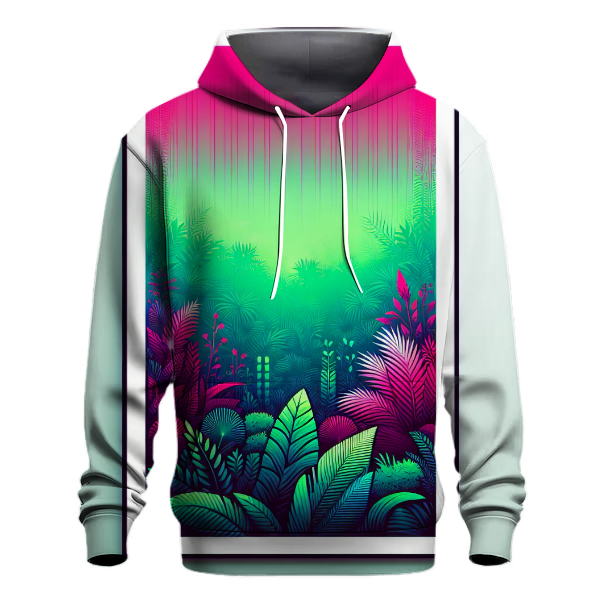 Neon Jungle Gradient Hoodie
