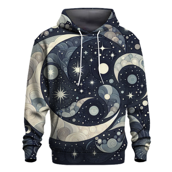 Moonlit Nightscape Hoodie