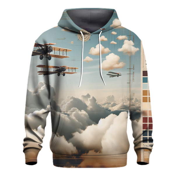 Vintage Aeronautical Adventure Hoodie