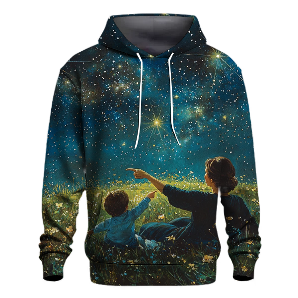 The Embrace of Dreams A Mothers Inspiring Spirit Hoodie