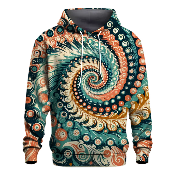Hippie Tie-Dye Revival Hoodie