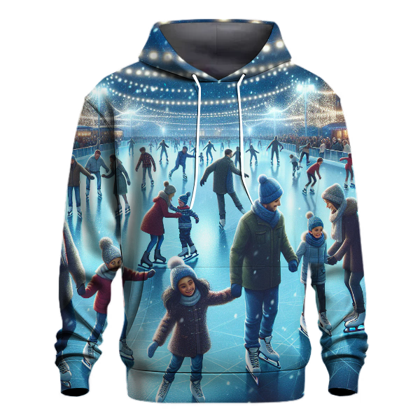 Ice Skating Joy Hoodie