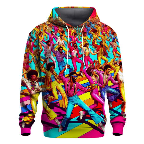 Funky 80s Dancers Hoodie