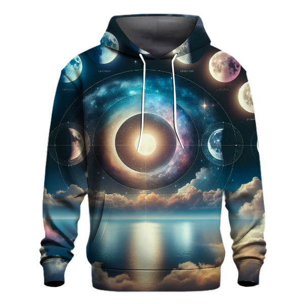 Celestial Phase of the Moon Hoodie