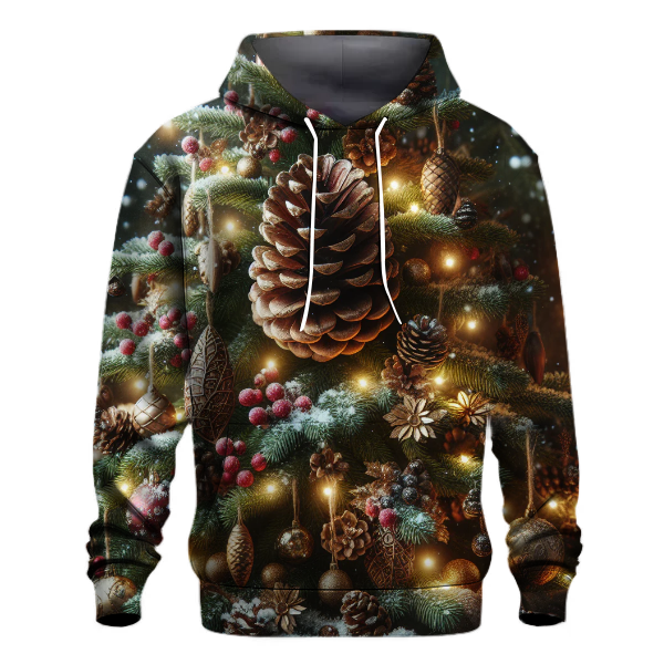 Pinecone Christmas Tree Topper Hoodie