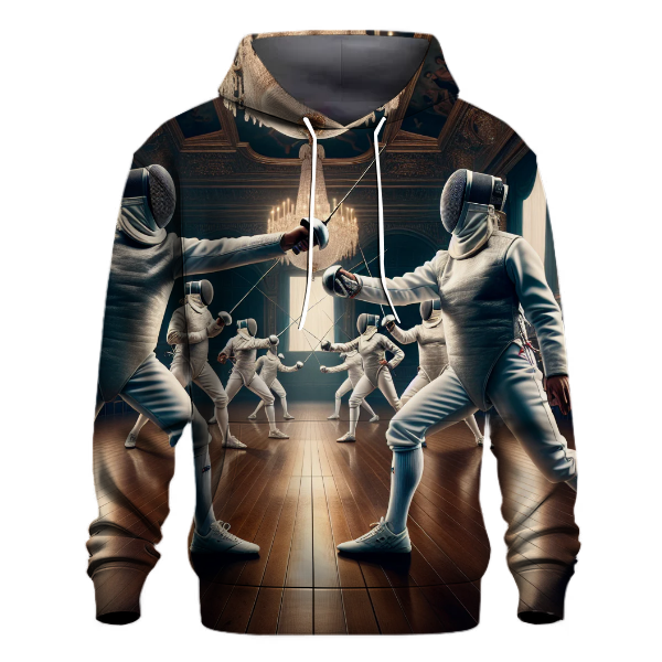 Fencing Duel Grace Hoodie