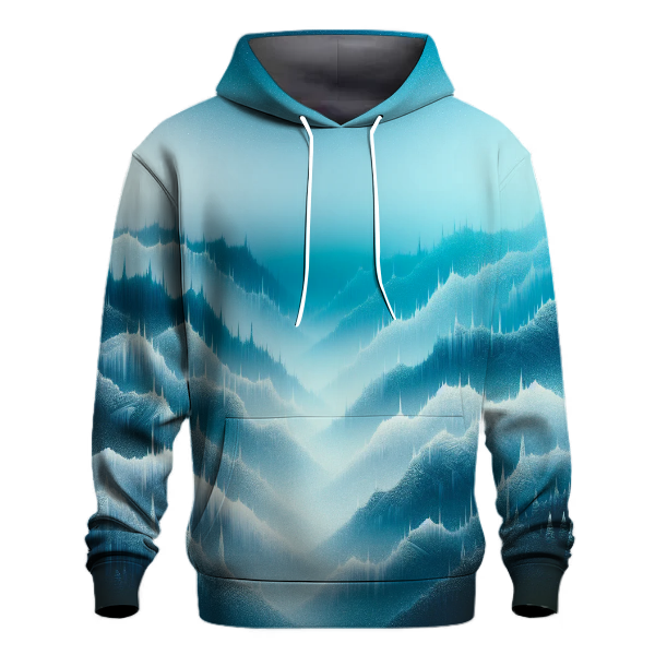 Icy Glacial Escape Hoodie