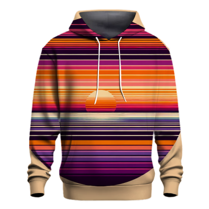 Sunset Boulevard Stripes Hoodie