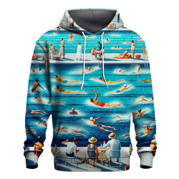 Swimming - Wave Enthusiast Hoodie