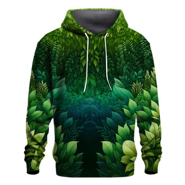 Emerald Jungle Ombre Hoodie