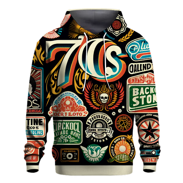 Vintage Band Tour Tee Hoodie