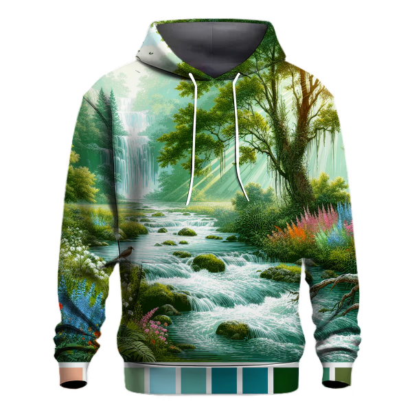 Serenity Waterfall Escape Hoodie