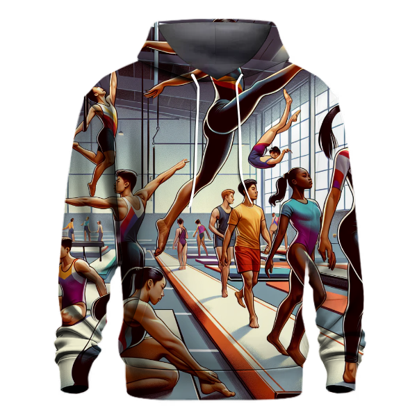Gymnastics Balance of Strength Hoodie