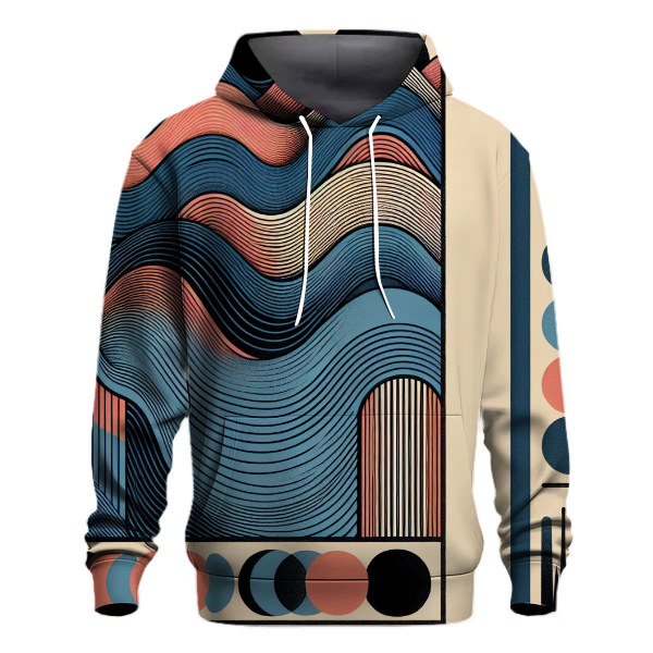 Analog Wave Reflections Hoodie