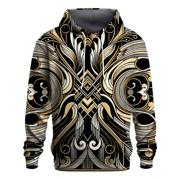 Retro Art Deco Patterns Hoodie