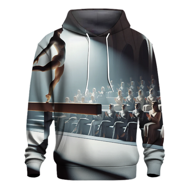 Gymnastics - Balance Beam Elegance Hoodie