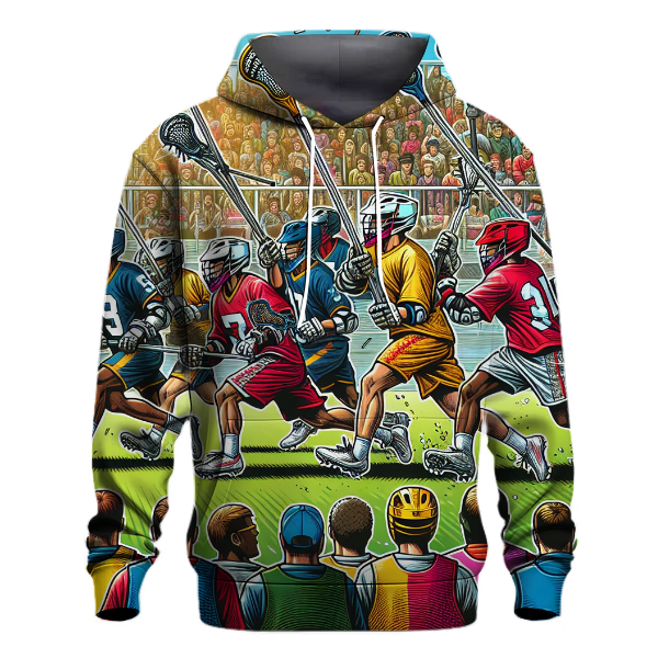 Lacrosse - Fast Paced Action Hoodie