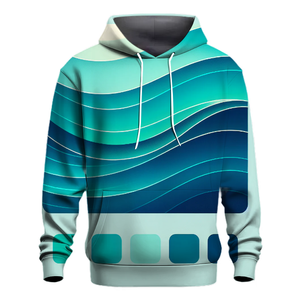 Serene Sea Gradient Hoodie