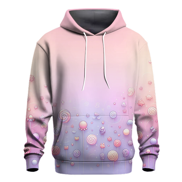Whimsical Candyfloss Gradient Hoodie