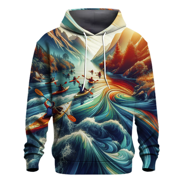 Scenic Kayaking Adventure Hoodie