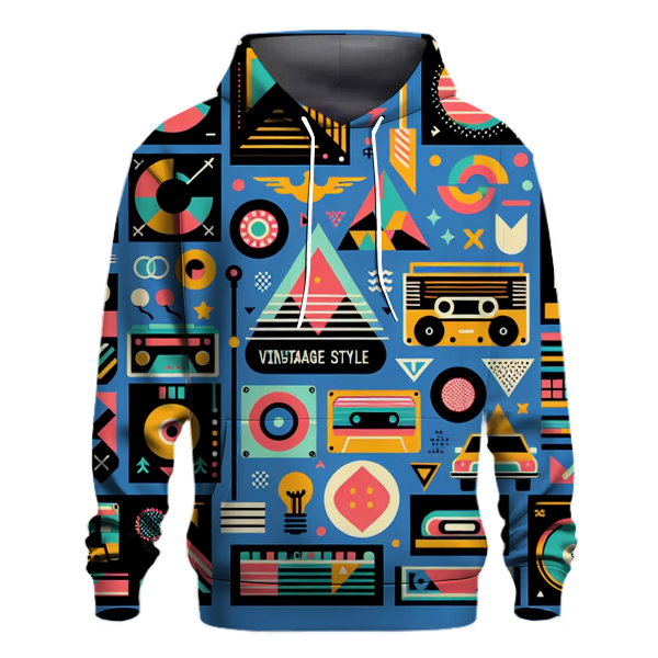 Retro Vibe Burst Hoodie