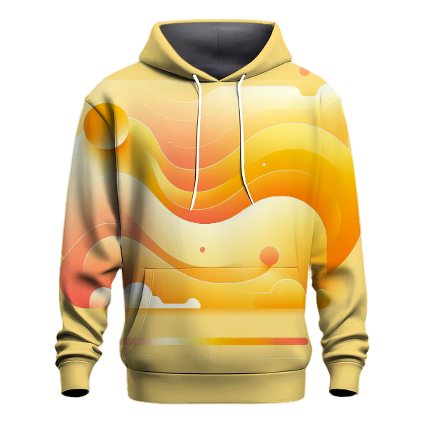 Sunshine Blossom Gradient Hoodie