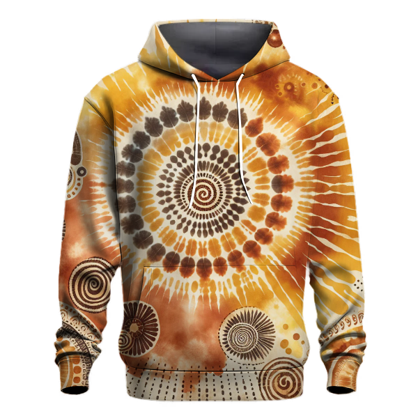 Bohemian Sunbeam Twist Hoodie