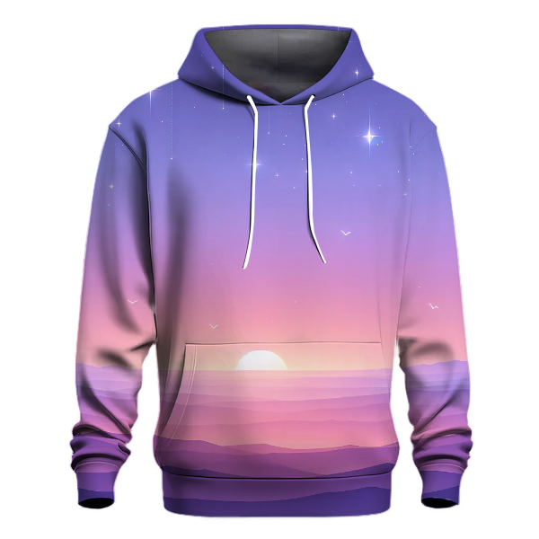 Lavender Dusk Aura Hoodie