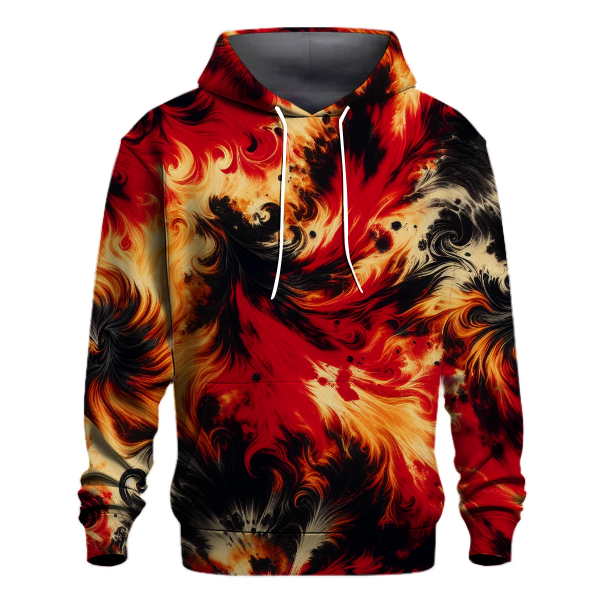 Crimson Fire Hoodie