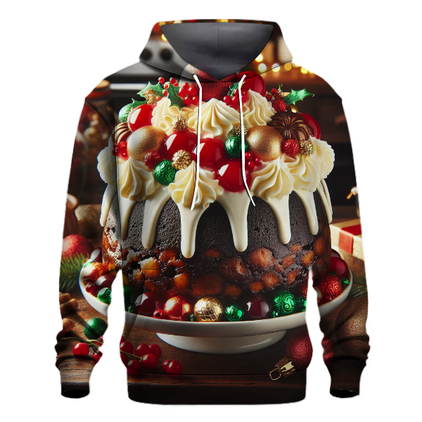 Festive Pudding Delight Hoodie