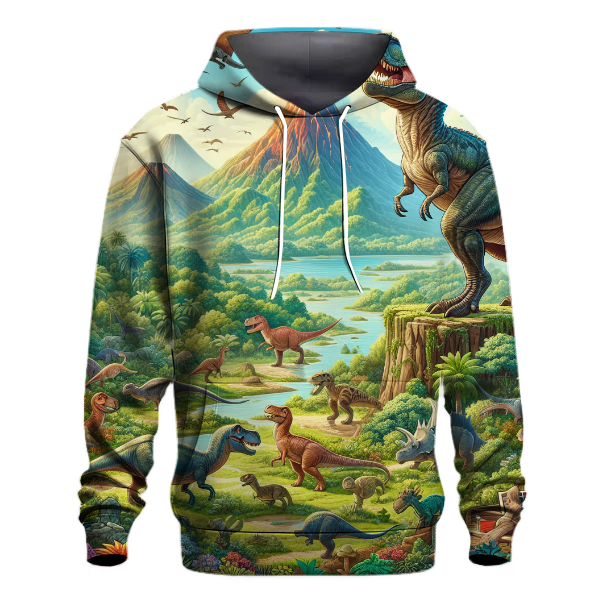 Adventurous Dino Discovery Hoodie