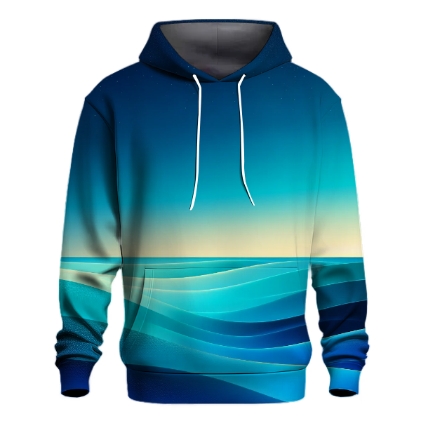 Midnight Wave Gradient Hoodie