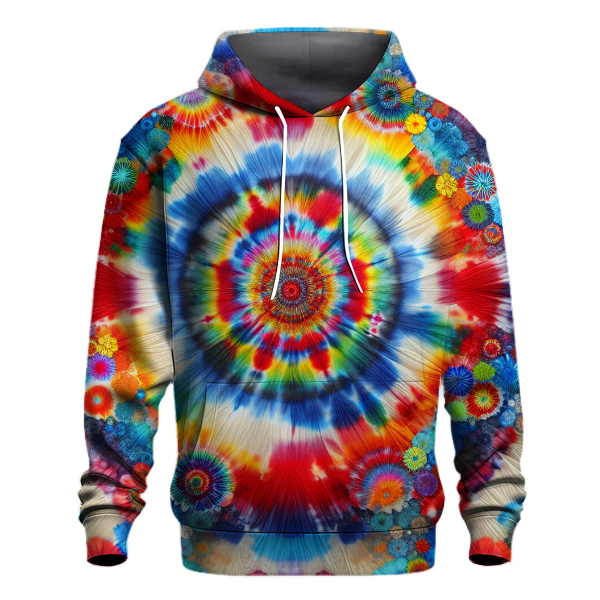 Rainbow Prism Bloom Hoodie