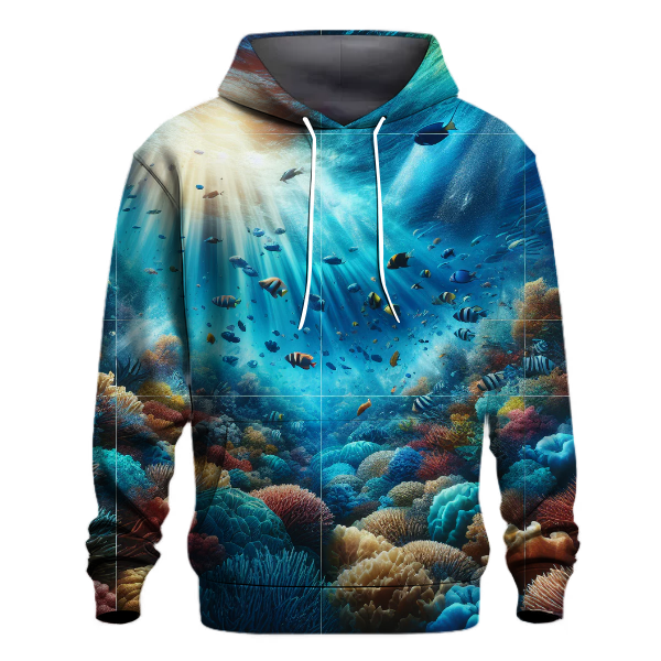 Underwater Coral Reef Adventure Hoodie
