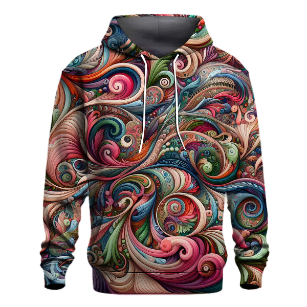 Floral Harmony Hoodie