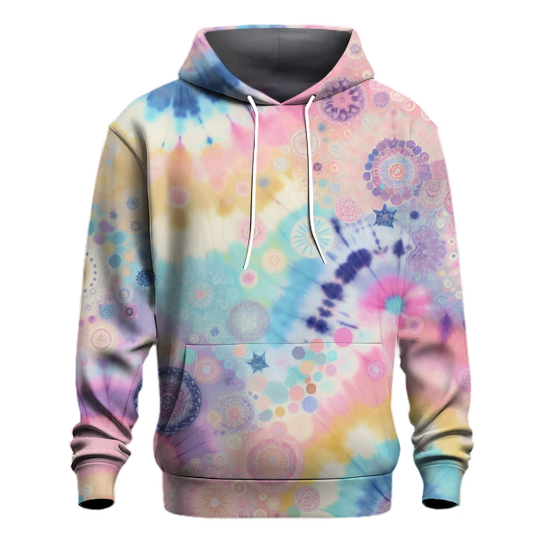 Pastel Rainbow Splash Hoodie