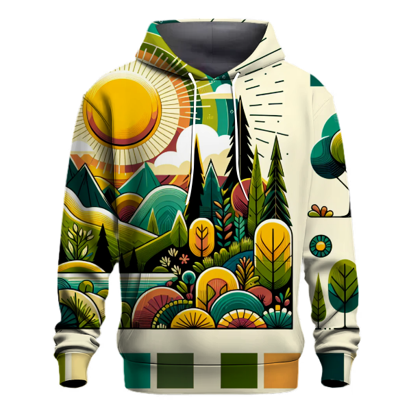 Groovy Nature Escape Hoodie