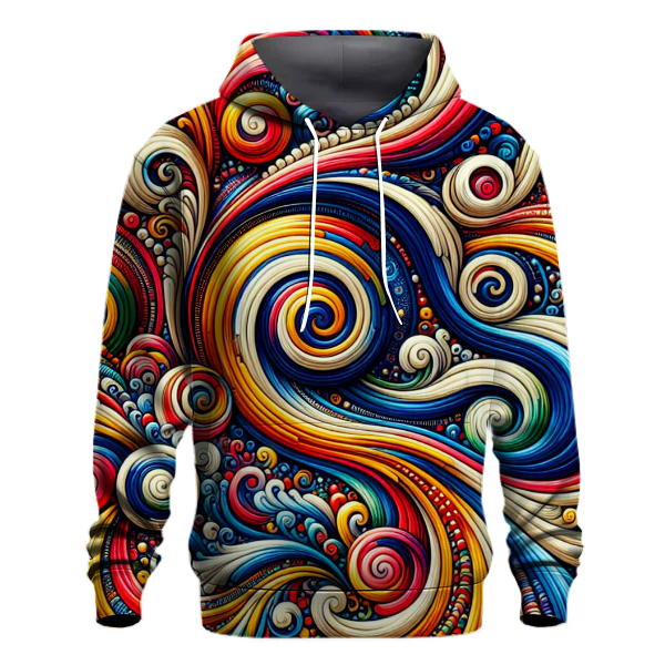Swirl Art Hoodie