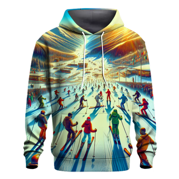 Adventure Skiing Hoodie