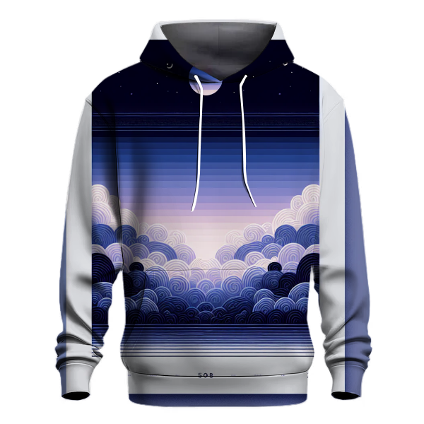 Cool Twilight Gradient Hoodie