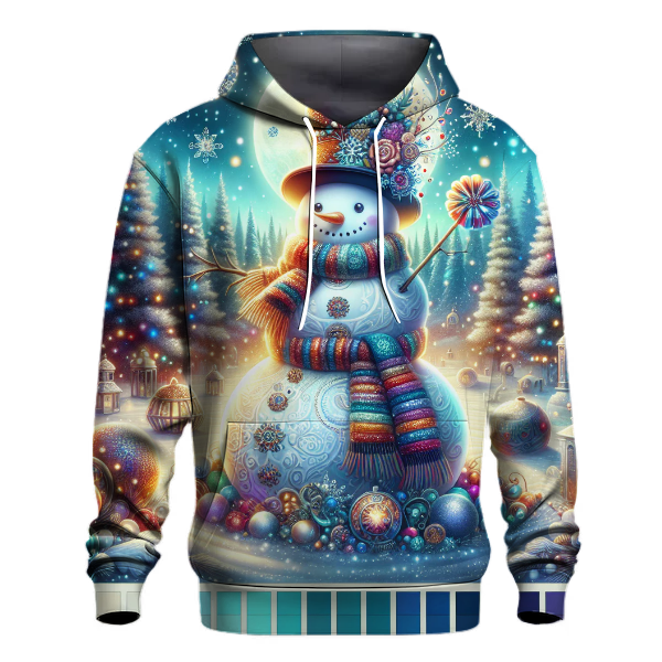 Holiday Snowman Celebration Hoodie
