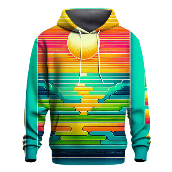 Electric Summer Fade Hoodie
